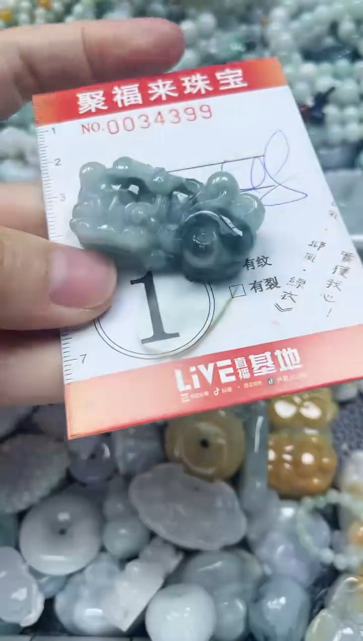【闪购商品】翡翠颈饰未镶嵌闪购0034399