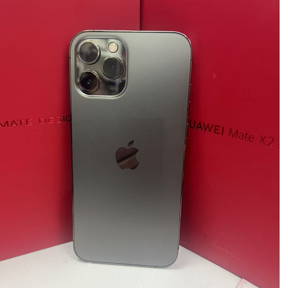 9新 Apple/苹果 iPhone 12 Pro Max石墨色128G港版双卡全网通单机