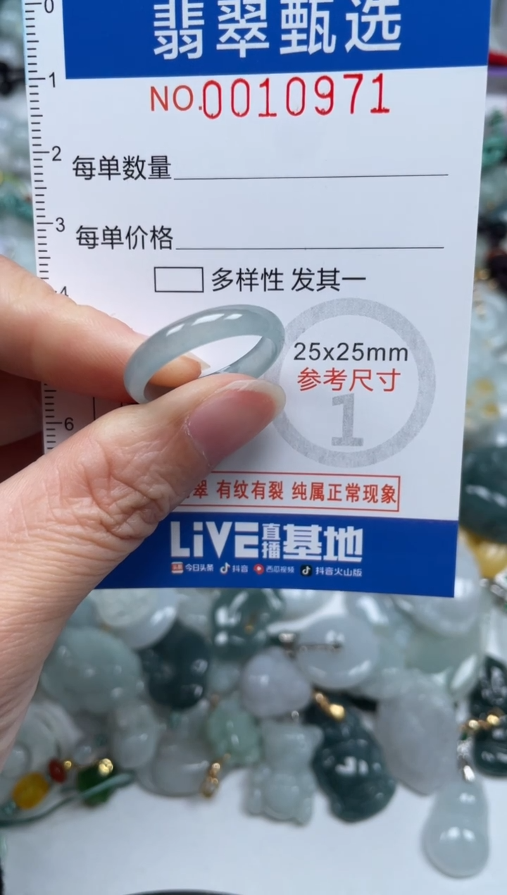 颈饰未镶嵌翡翠10971