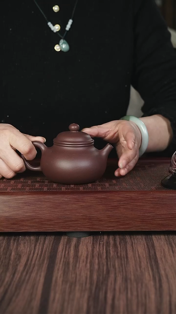 【闪购商品】紫砂茶壶ly  紫泥  容天