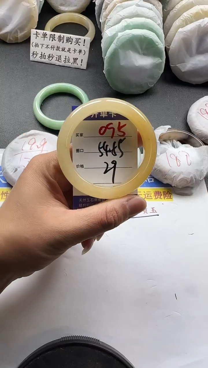 未镶嵌手镯石英质玉095