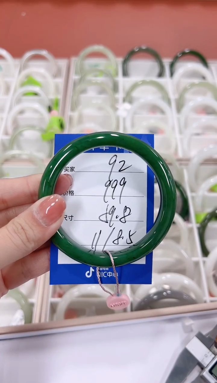 未镶嵌手镯和田玉碧玉92