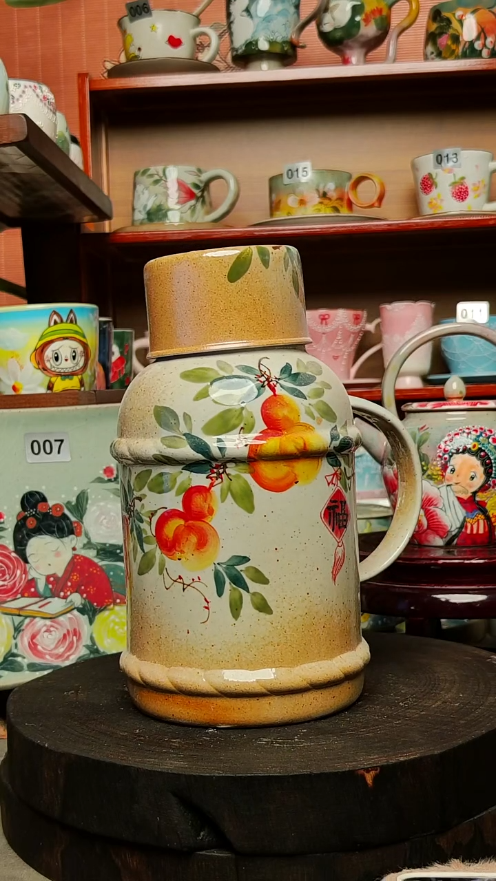摆件陶景德镇手绘创意陶瓷有瑕