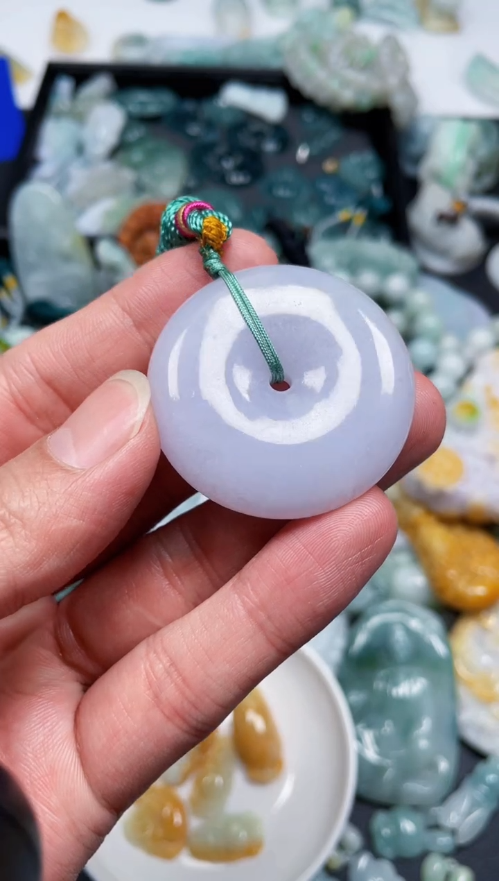 【闪购商品】翡翠颈饰未镶嵌天然翡翠a货