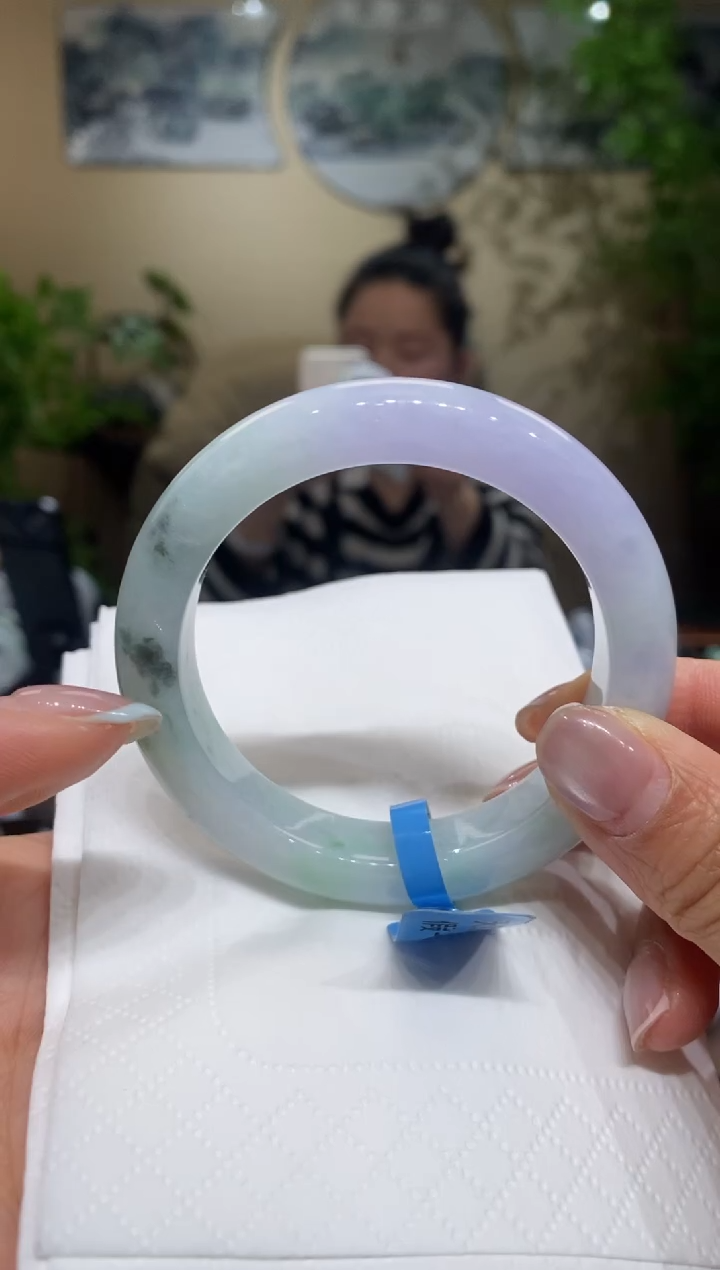 【闪购商品】翡翠手镯未镶嵌翡翠54-55