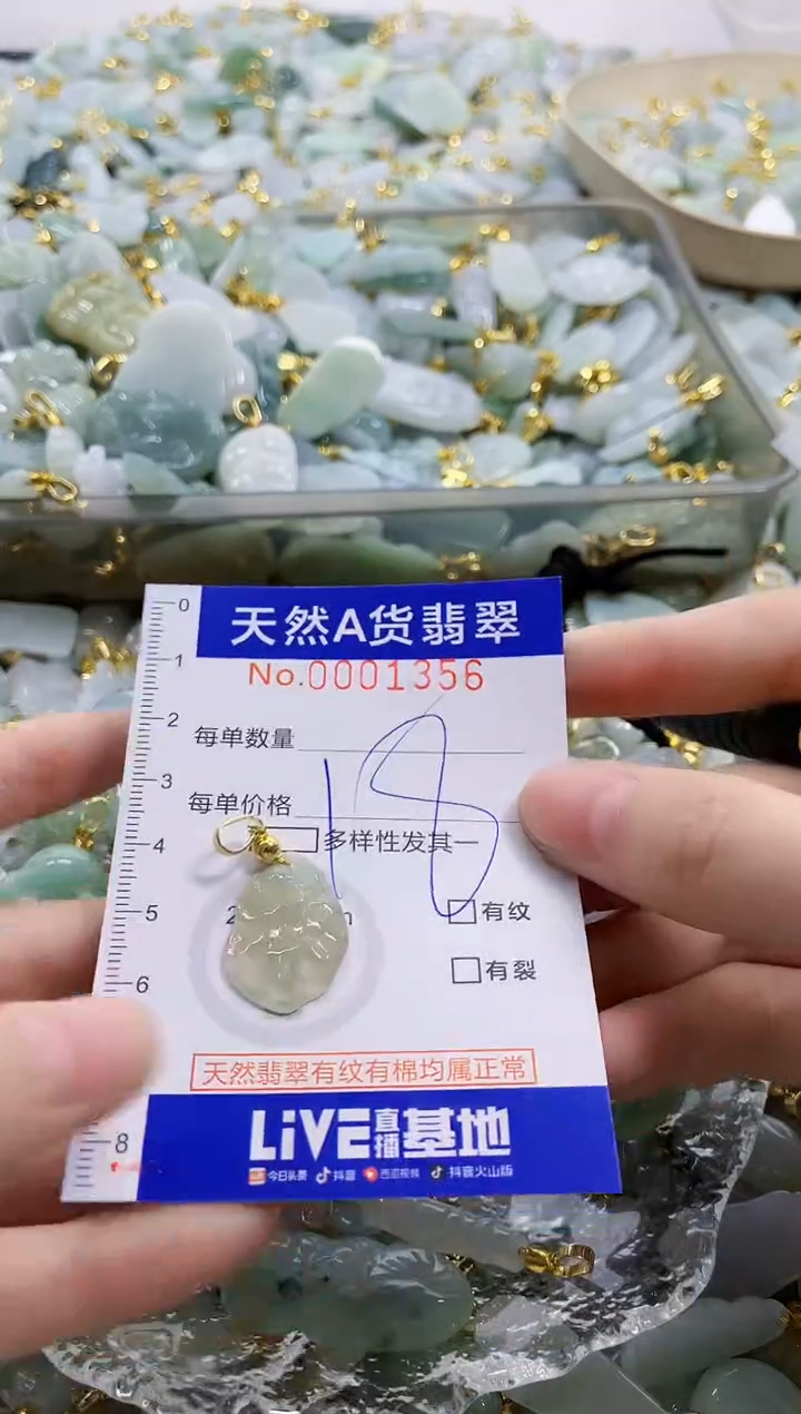 颈饰未镶嵌翡翠天然A货翡翠