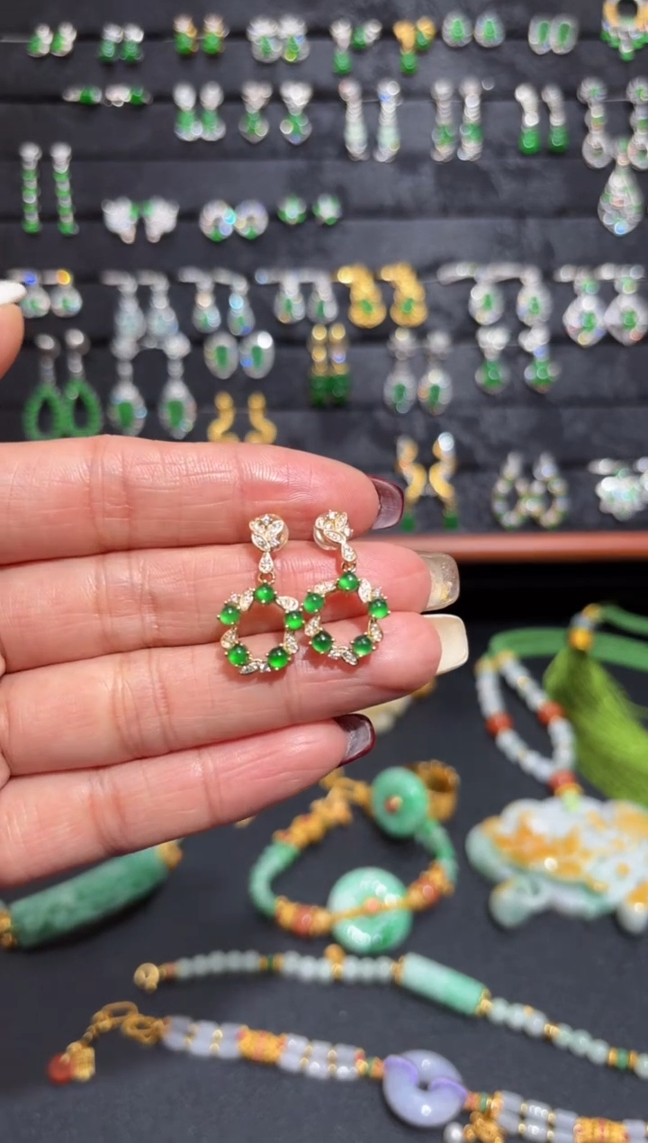 【闪购商品】翡翠颈饰银S925镶嵌蛋面/支持复检/一件