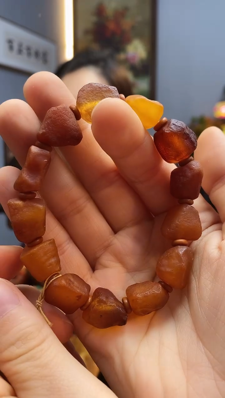 手串琥珀未镶嵌手串