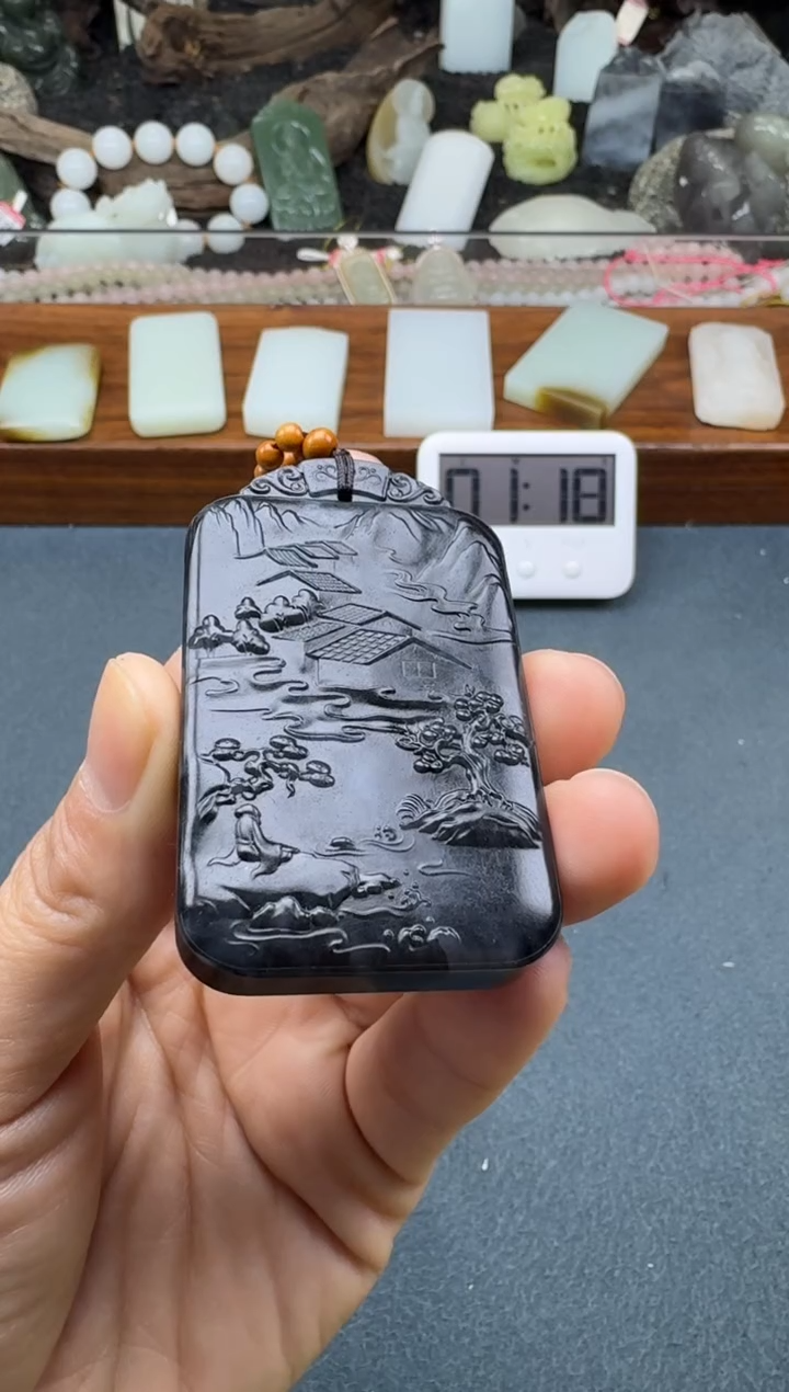 【闪购商品】和田玉未镶嵌颈饰多多