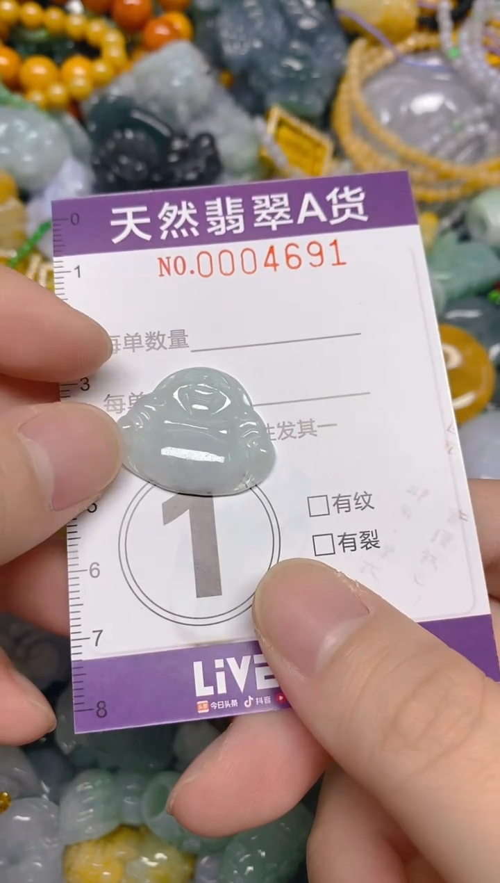 颈饰未镶嵌翡翠0004691