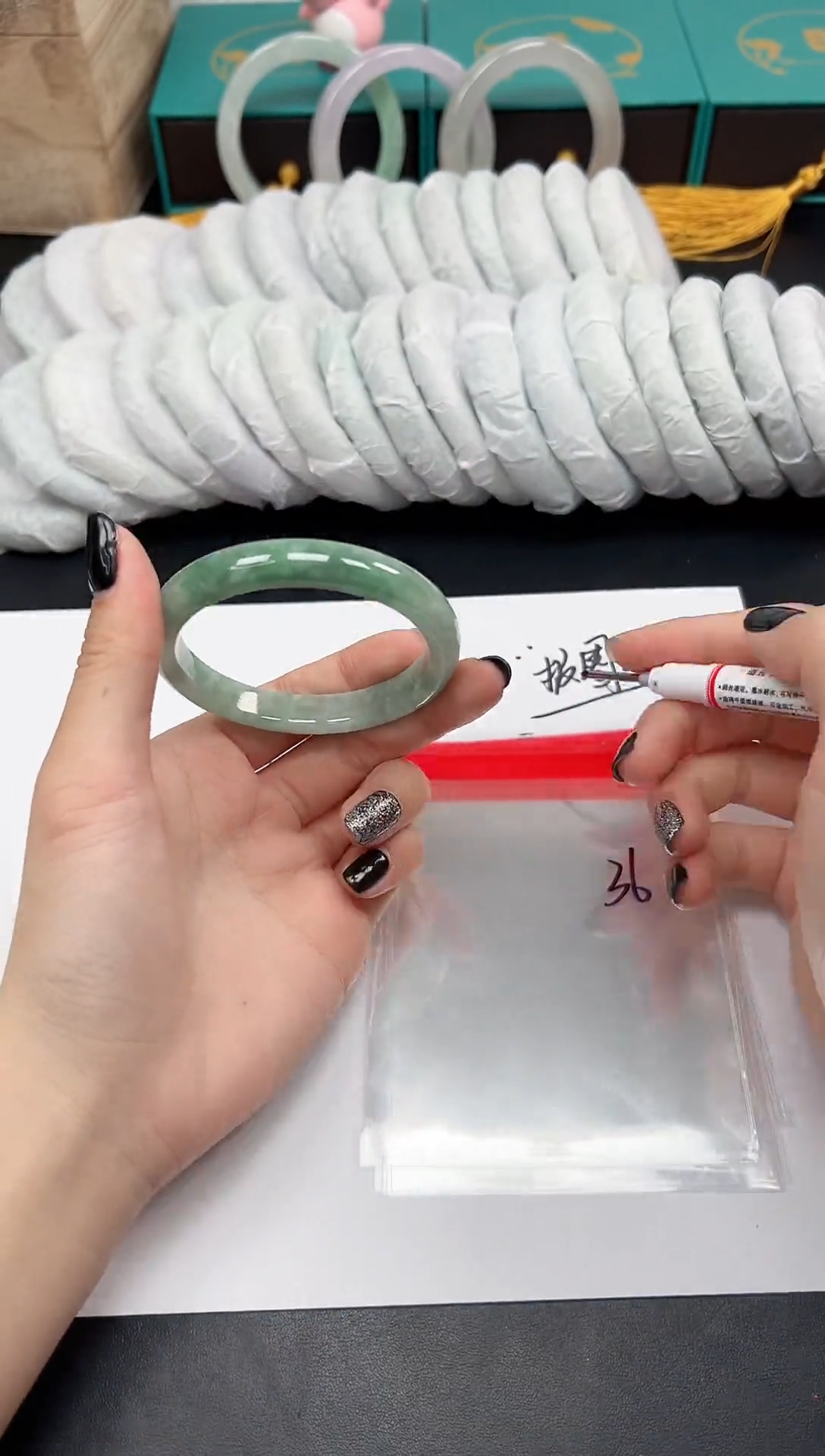 缅风精品手镯礼盒装36