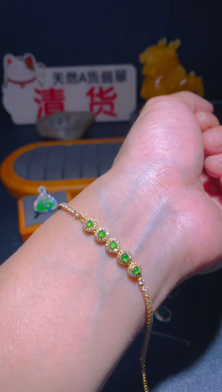 【闪购商品】翡翠耳饰未镶嵌翡翠