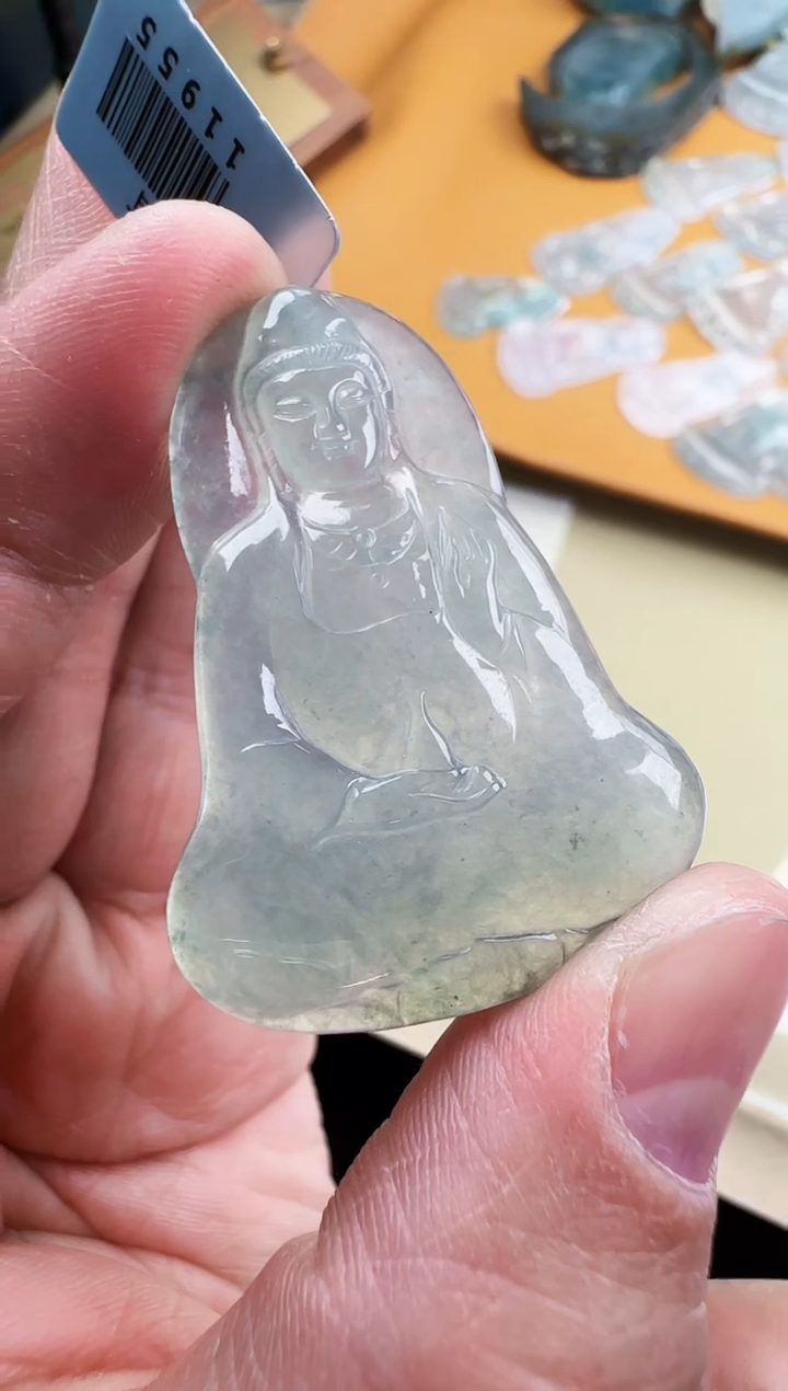 【闪购商品】翡翠颈饰未镶嵌缅甸天然翡翠