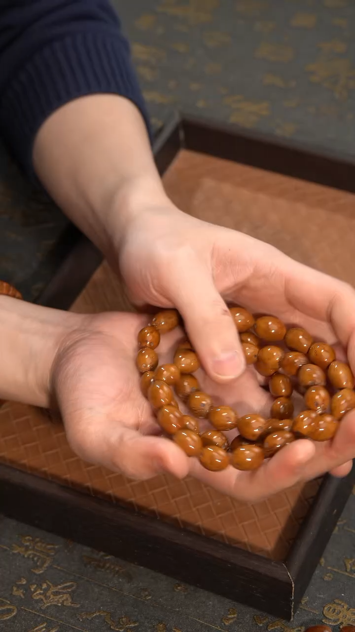 手串紫金鼠姜黄皮枣珠10-12mm