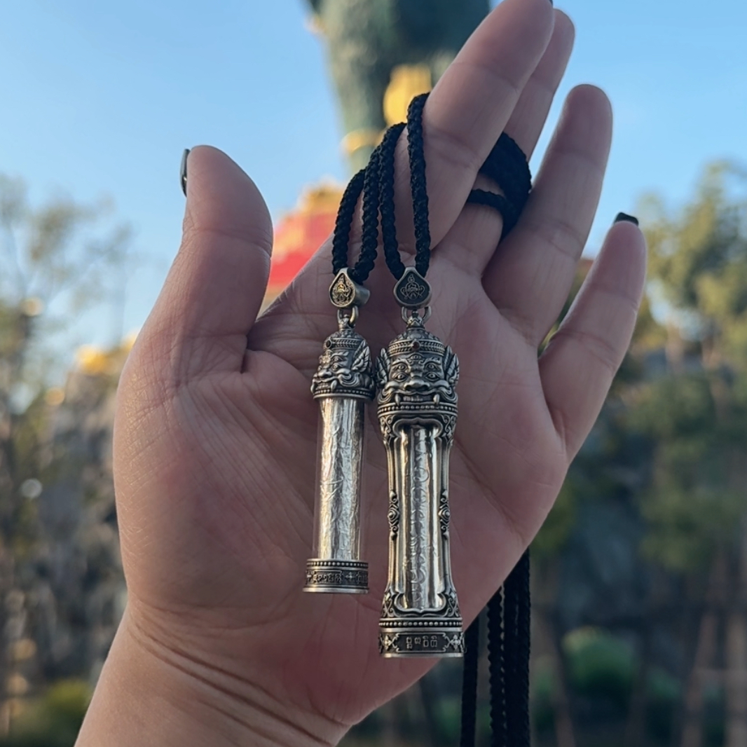 吊坠925银 小师妹|银饰NL管管吊坠多样性发一个