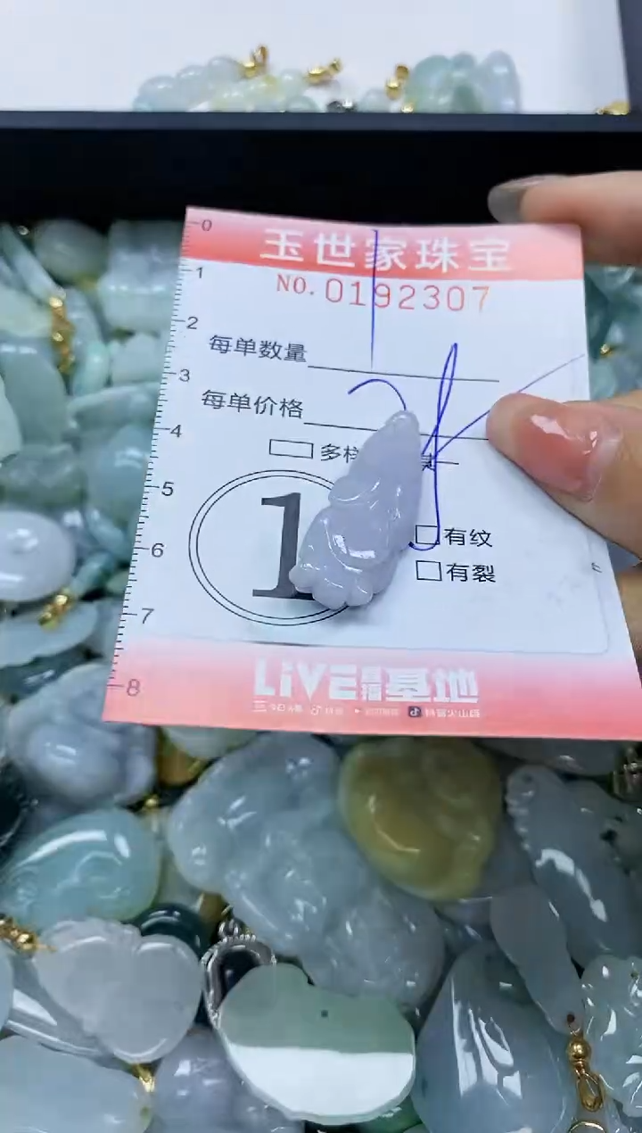 【闪购商品】翡翠颈饰未镶嵌闪购0192307