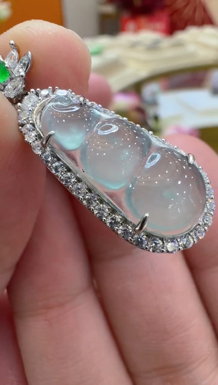 【闪购商品】翡翠吊坠(不含链)银S925镶嵌多样性团购发一件