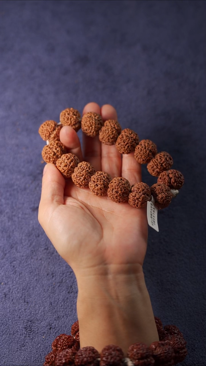 手串金刚菩提21mm梁产区六瓣盘来财运大金刚菩提手串