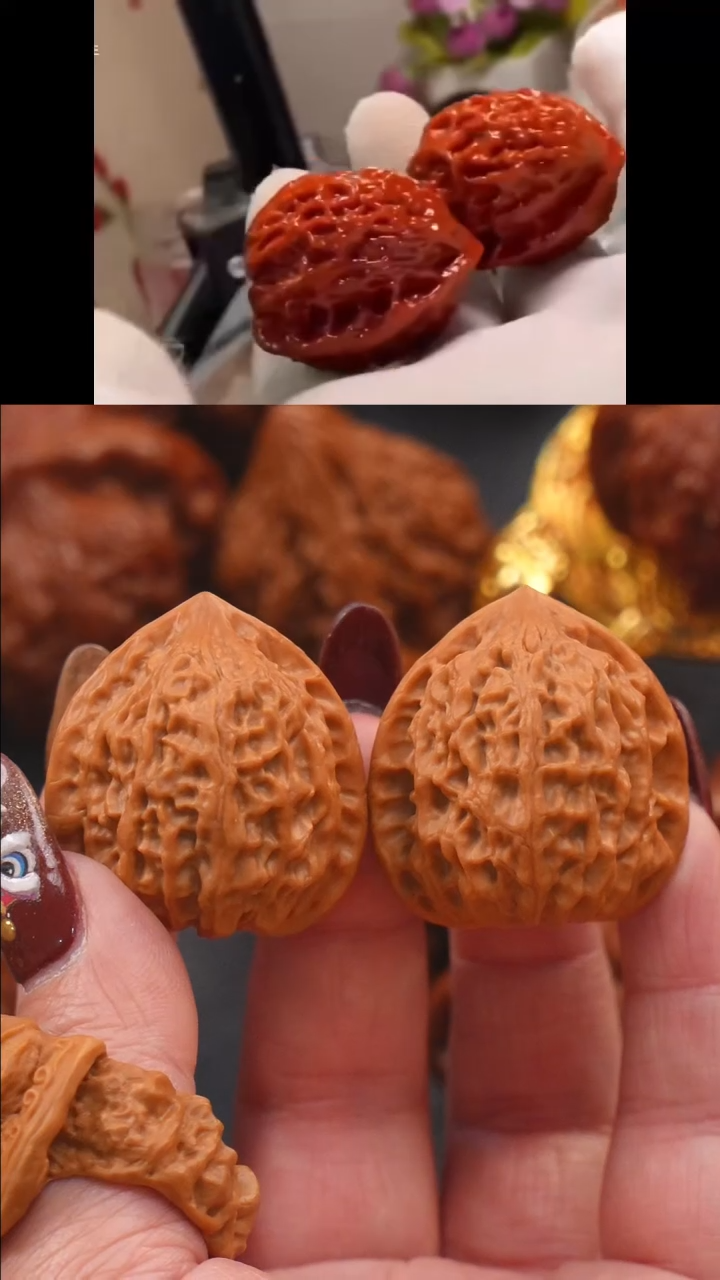 【闪购商品】文玩核桃吊坠34金牛