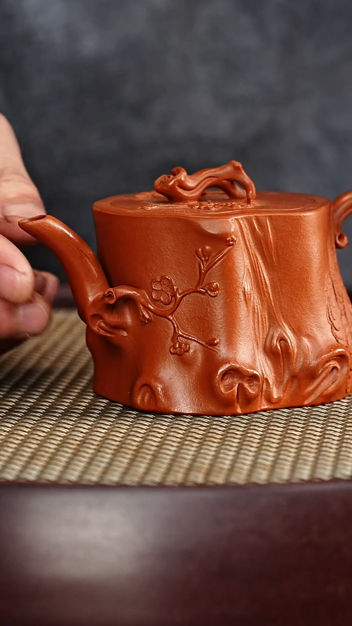 茶壶紫砂紫砂壶王正红