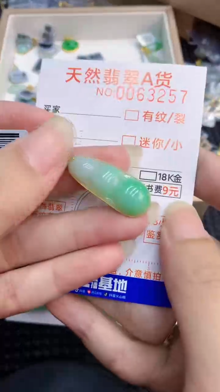 【闪购商品】翡翠颈饰18K金镶嵌           8