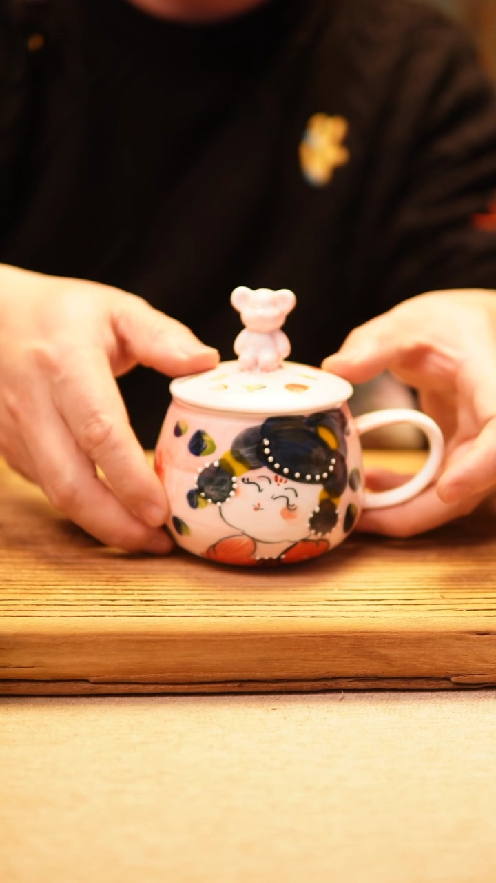 【闪购商品】@@陶园瓷舍@@纯手工手绘@高温釉下彩