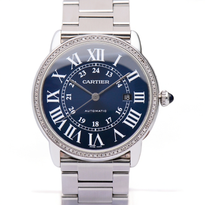 99新 Cartier/卡地亚 卡地亚伦敦系列WSRN0023自动机械男表42mm