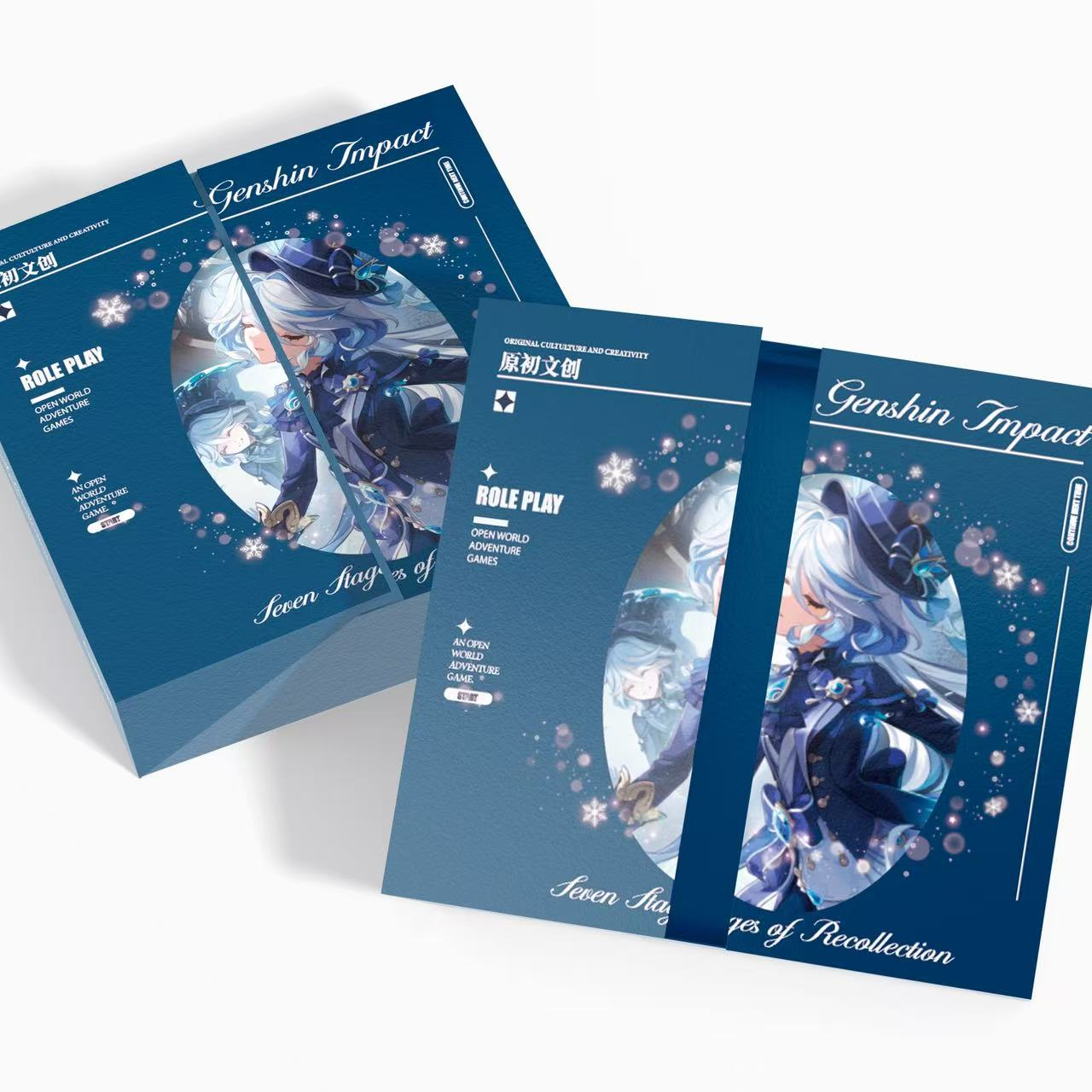 欣【连吃带抢浮浮】原初文化七境追想原神国产二创卡牌盲盒（代拆）