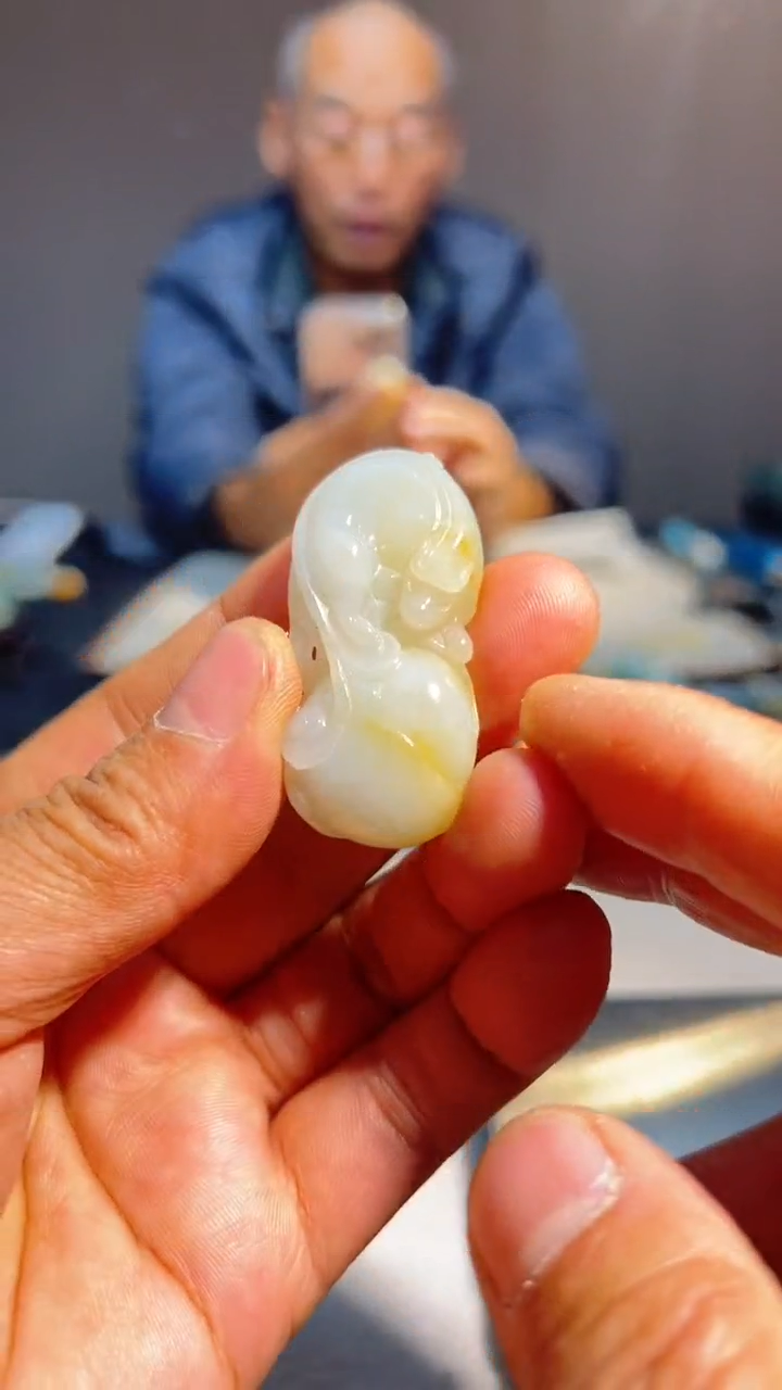 【闪购商品】翡翠颈饰未镶嵌福禄寿