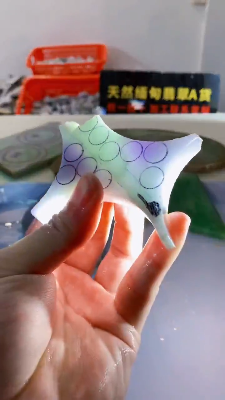 颈饰未镶嵌翡翠缅甸A货翡翠266