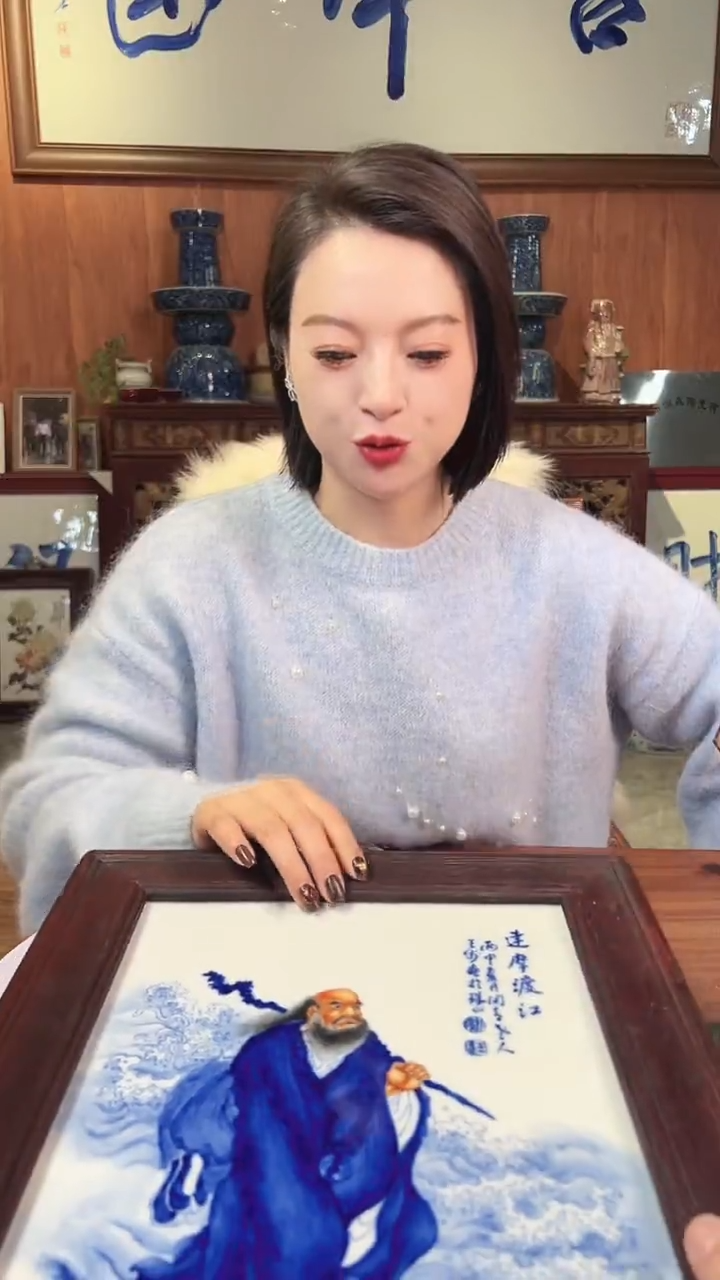 摆件陶景德镇精美陶瓷