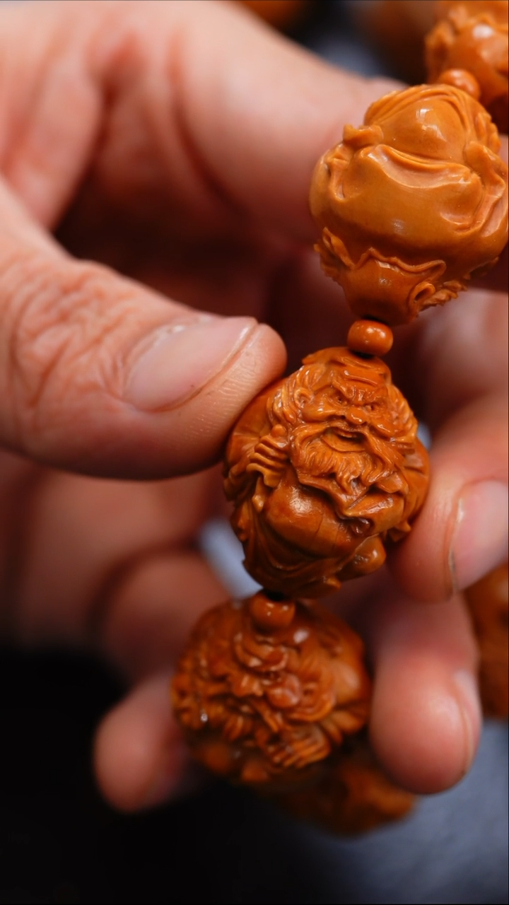 【闪购商品】橄榄核吊坠苏工橄榄核