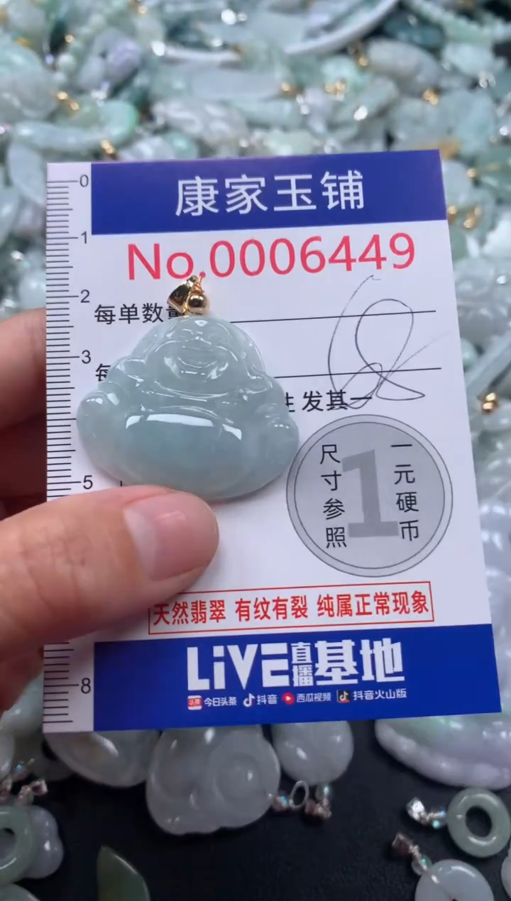 颈饰未镶嵌翡翠6449