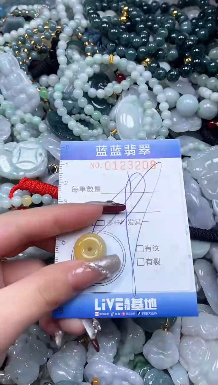 【闪购商品】翡翠颈饰未镶嵌闪购0123208多样性发其一