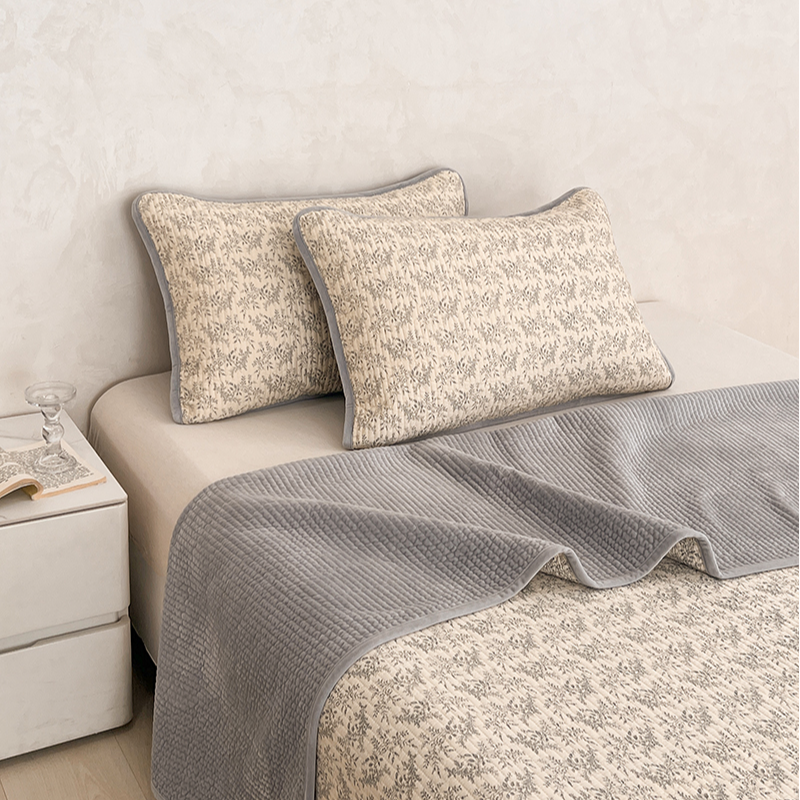 织梦家居150*200全棉宝宝绒床盖 双面可用多功能盖毯秋冬加厚保暖