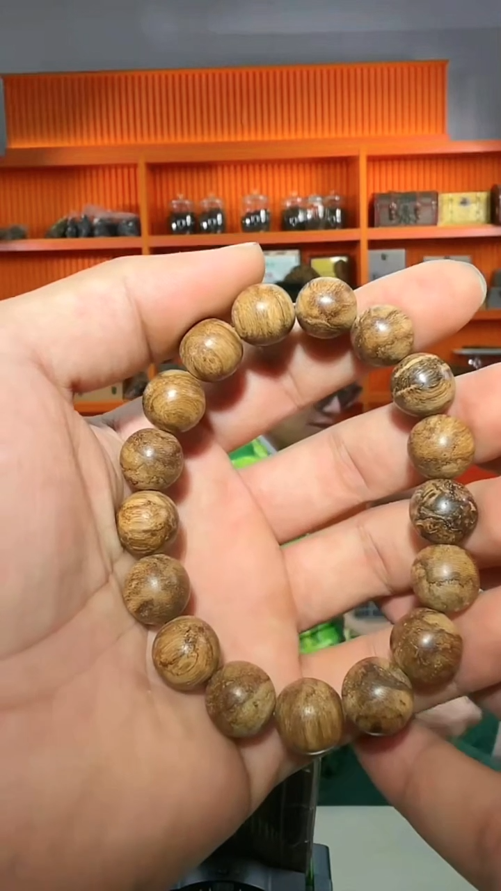 沉香手串99号单圈古董香多样性发一