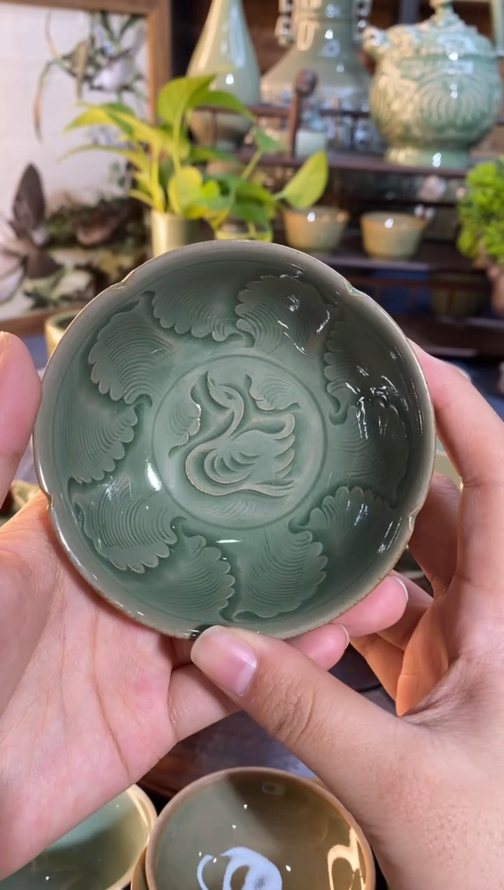 【闪购商品】900070 五道折楞花口杯 1只