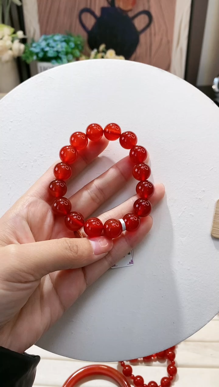 手镯玛瑙/玉髓未镶嵌17-