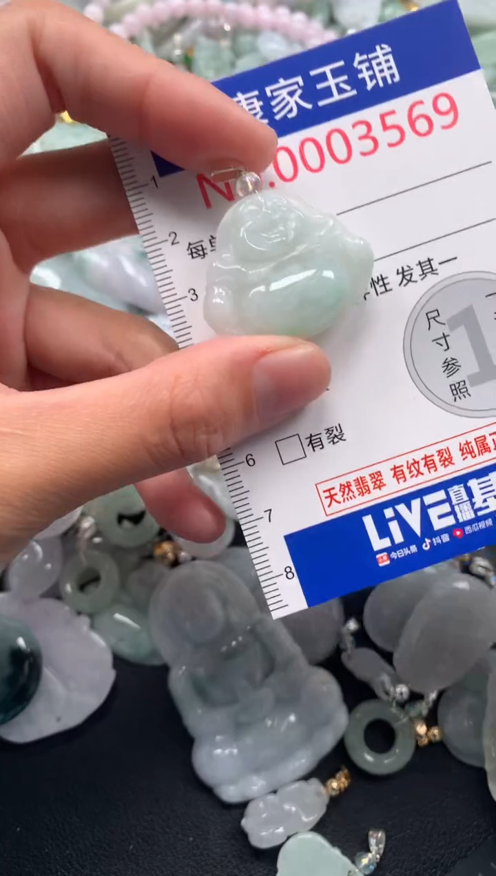 颈饰未镶嵌翡翠3569