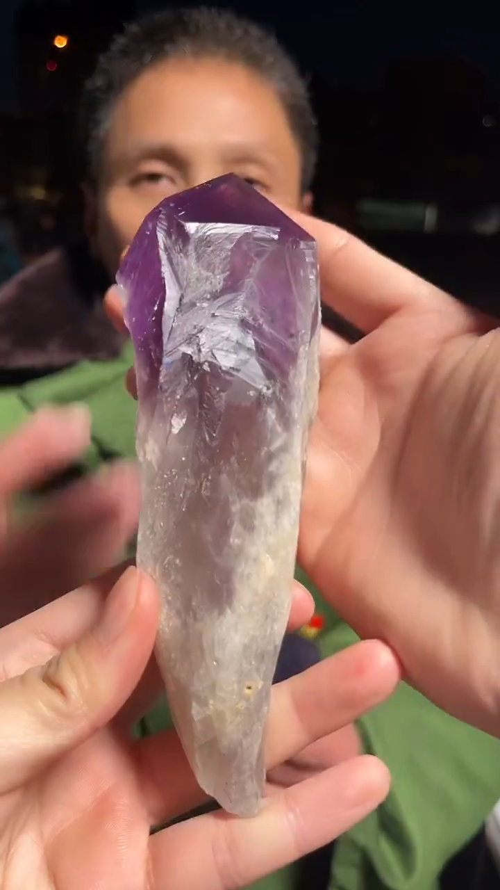 【闪购商品】紫晶把玩未镶嵌天然权杖紫水晶多样性发一
