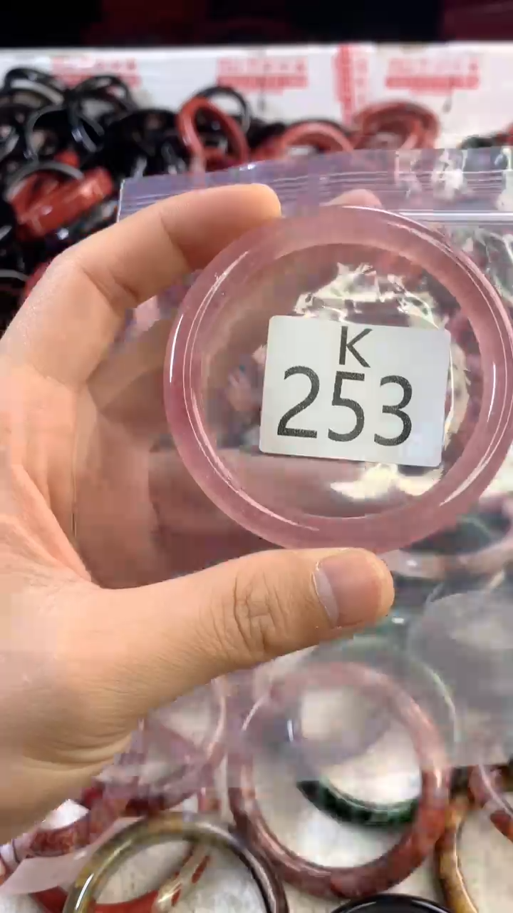 水晶手镯K未镶嵌水晶253-59