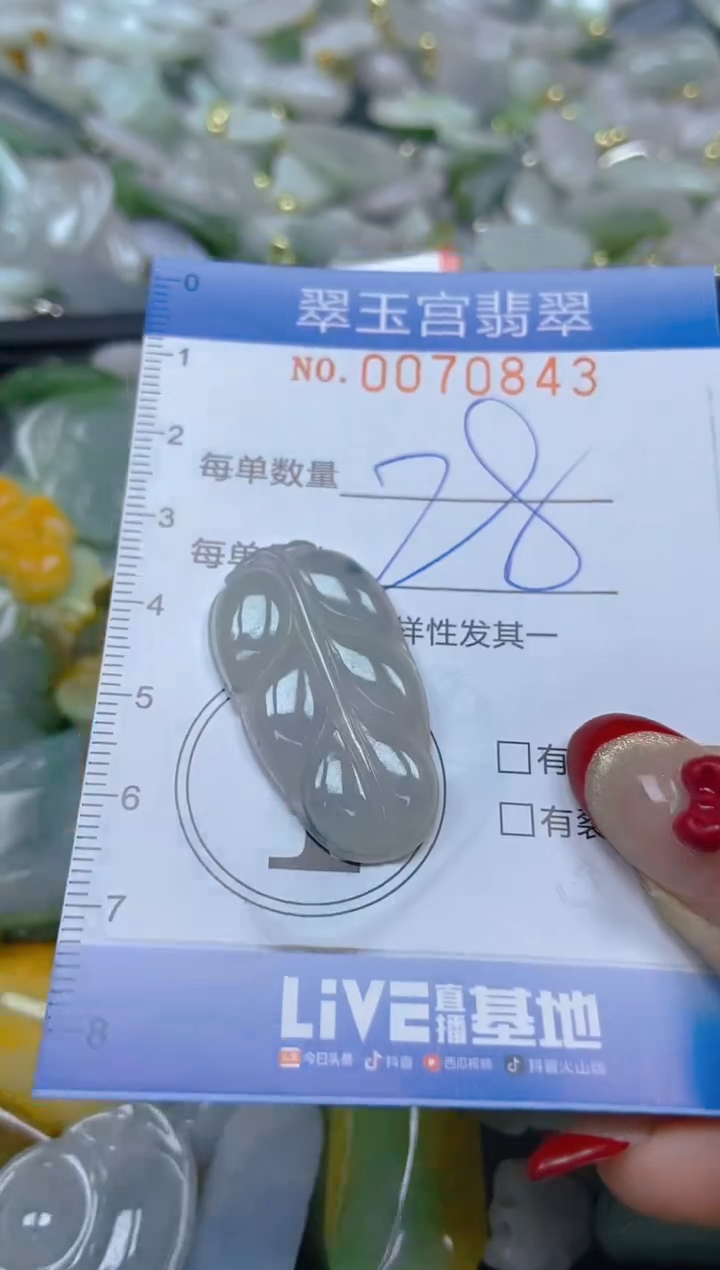 【闪购商品】翡翠颈饰未镶嵌闪购0070843