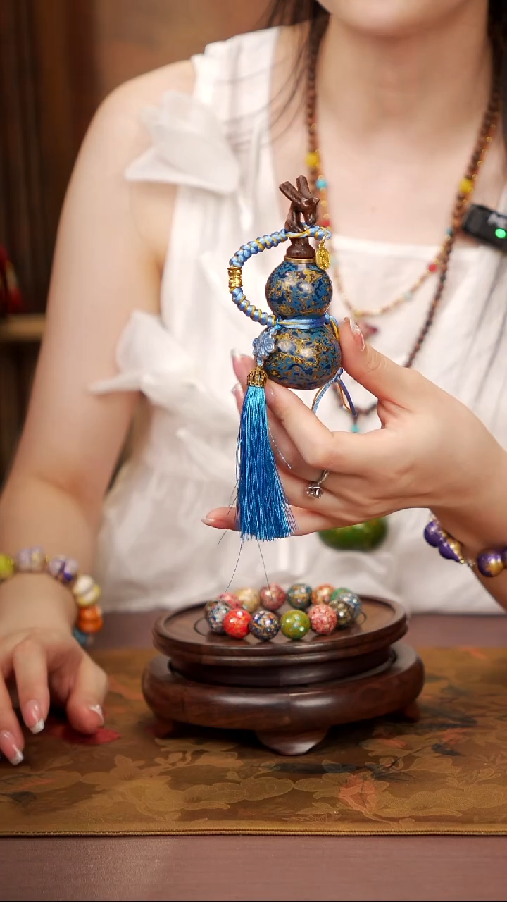 138易林大漆开口小葫芦---168