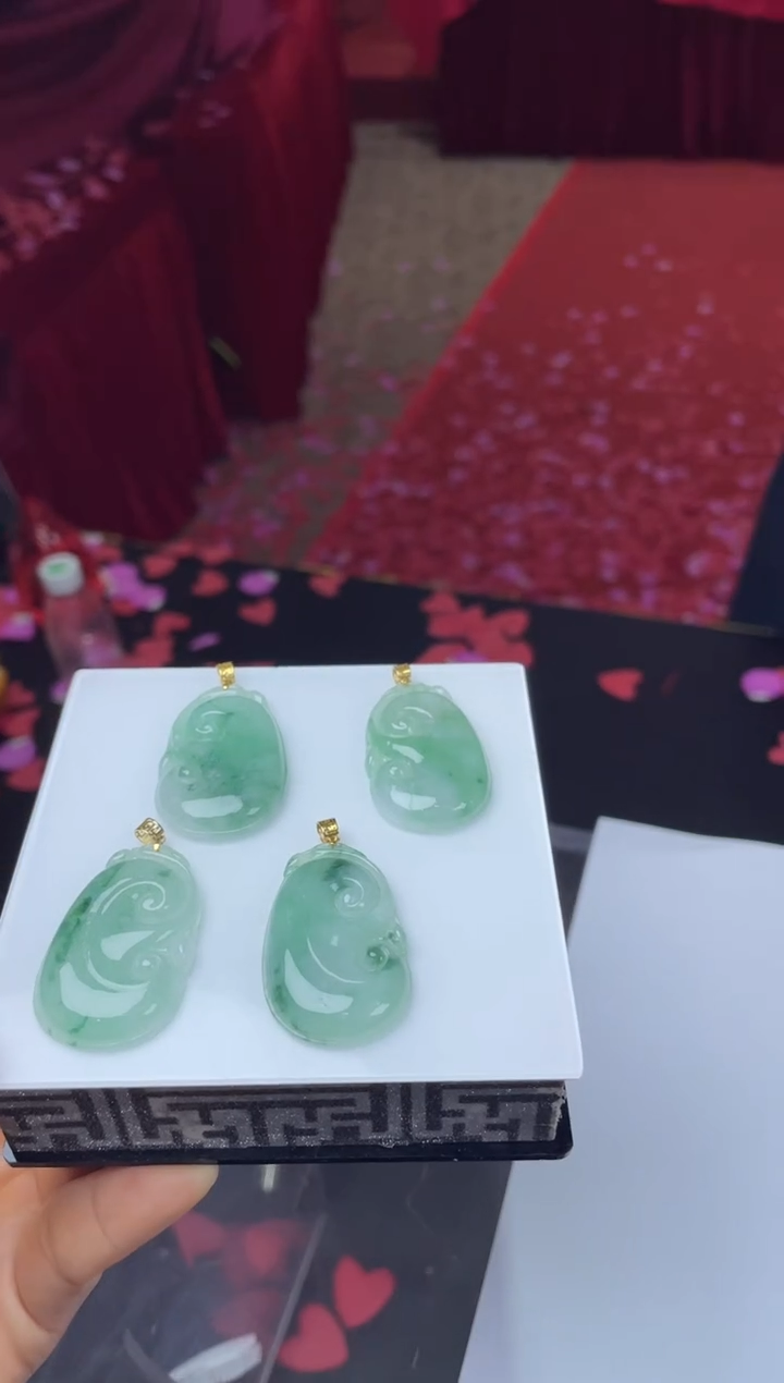 【石头说】严选-天然A货翡翠-如意-多样性发一件-PQGJ552-1