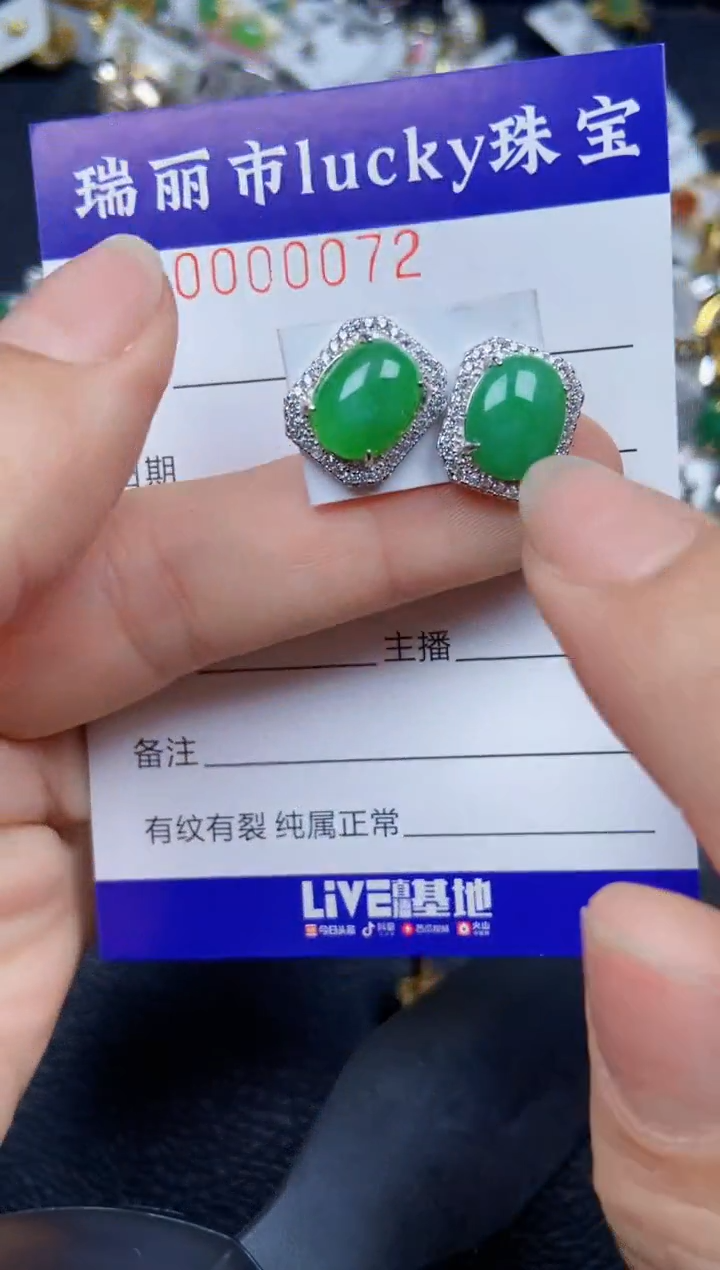 【闪购商品】翡翠颈饰银S925镶嵌0072