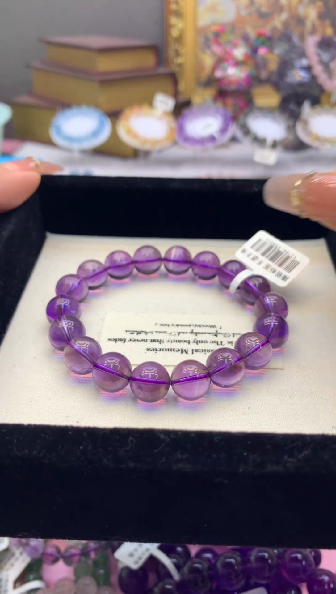 【闪购商品】水晶手串未镶嵌11+玻利维亚紫水晶