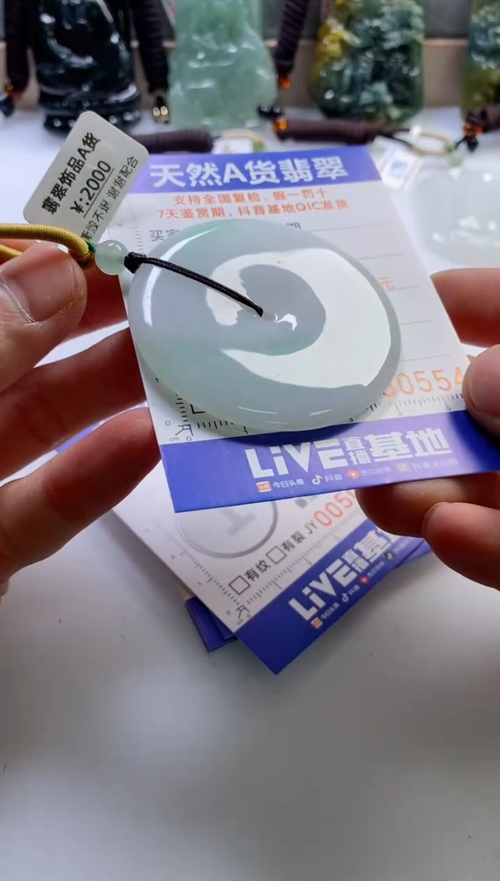 【闪购商品】翡翠挂件未镶嵌            