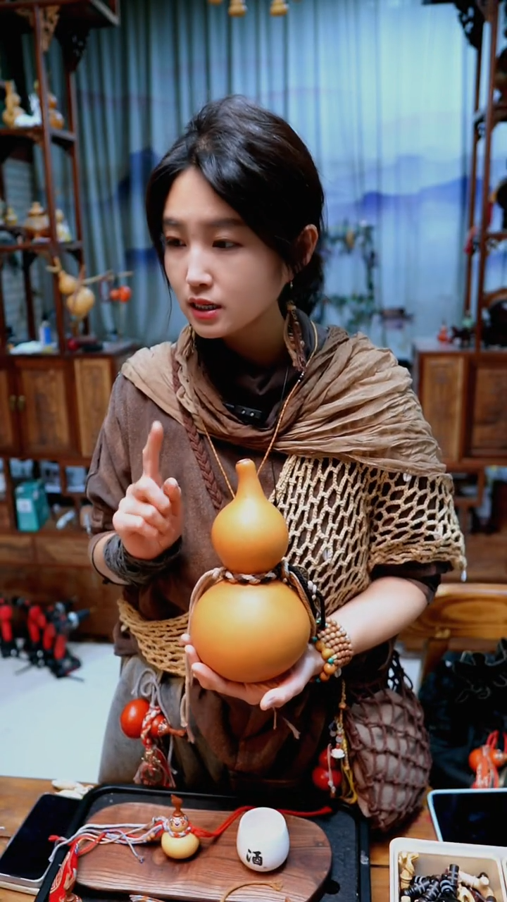 【路师傅原创手作天然葫芦】一物一图 编号Q34