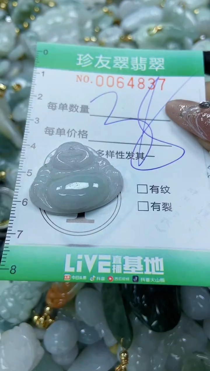 【闪购商品】翡翠颈饰未镶嵌闪购商品0064837