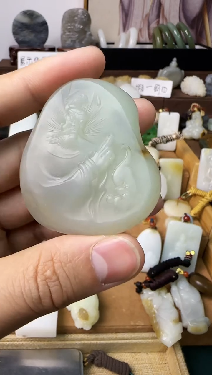 【闪购商品】和田玉颈饰未镶嵌吊坠